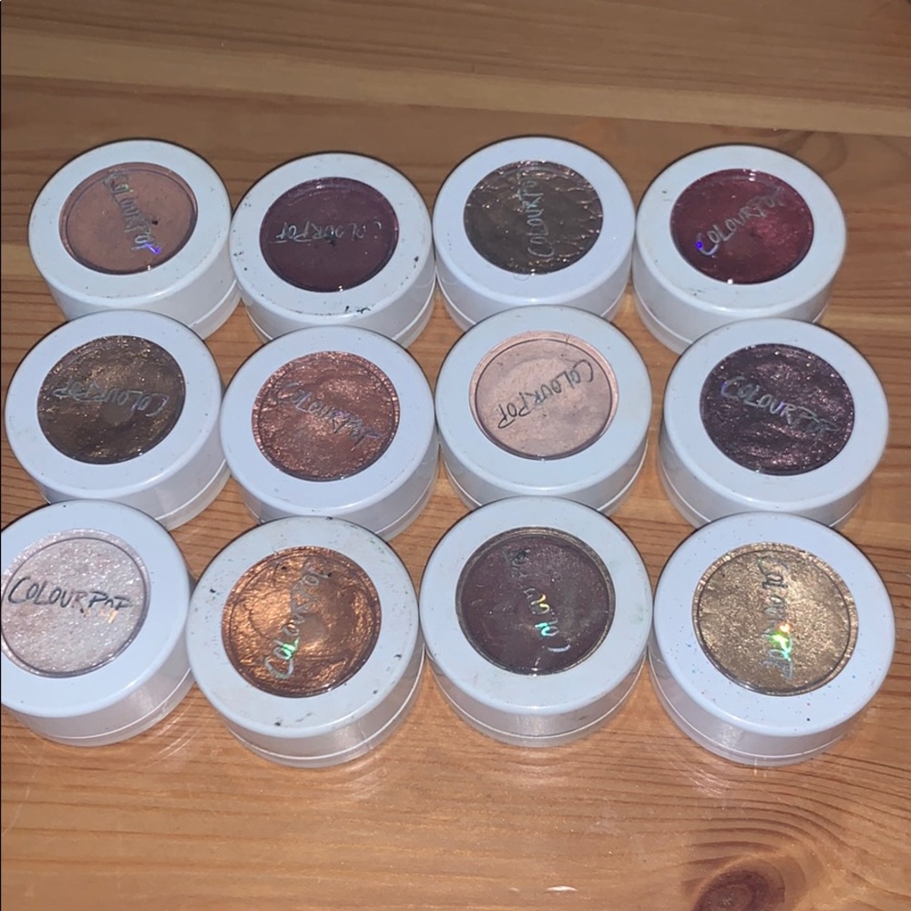 Colourpop eyeshadows bundle